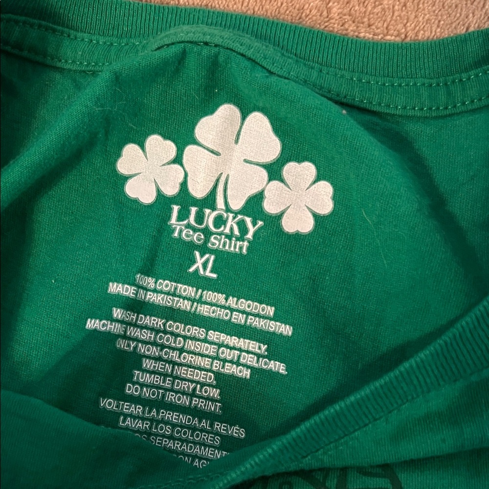 Lucky Brand Clover Graphic Tee in Green - Picture 2 of 4